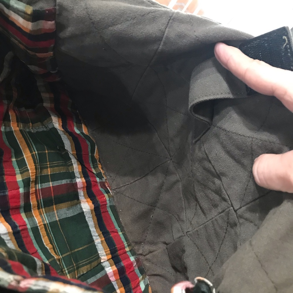 Patchwork Book Bag - image 4